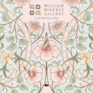 Flame Tree Publishing William Morris Gallery Mini Wall Calendar 2026 (Art Calendar) Flame Tree Publishing William Morris Gallery Mini Wall Calendar 2026 (Art Calendar)