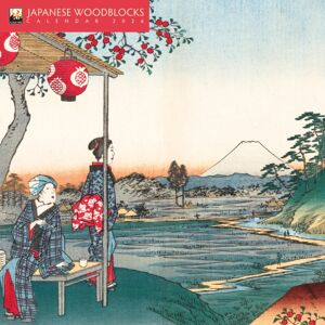 Flame Tree Publishing Japanese Woodblocks Mini Wall Calendar 2026 (Art Calendar) Flame Tree Publishing Japanese Woodblocks Mini Wall Calendar 2026 (Art Calendar)