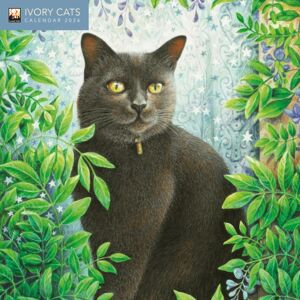 Flame Tree Publishing Ivory Cats By Lesley Anne Ivory Mini Wall Calendar 2026 (Art Calendar) Flame Tree Publishing Ivory Cats By Lesley Anne Ivory Mini Wall Calendar 2026 (Art Calendar)
