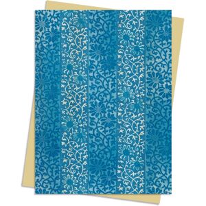 Flame Tree Publishing William Morris Gallery: Stripe Twill Greeting Card Pack : Pack Of 6 Flame Tree Publishing William Morris Gallery: Stripe Twill Greeting Card Pack : Pack Of 6