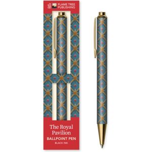 Flame Tree Publishing Royal Pavilion, Brighton: South Gallery Stars Boxed Decorative Ballpoint Pen Flame Tree Publishing Royal Pavilion, Brighton: South Gallery Stars Boxed Decorative Ballpoint Pen