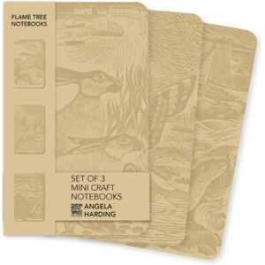 Flame Tree Publishing Angela Harding Set Of 3 Mini Craft Notebooks Flame Tree Publishing Angela Harding Set Of 3 Mini Craft Notebooks