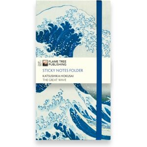 Flame Tree Publishing Katsushika Hokusai: The Great Wave Flame Tree Sticky Notes Folder Flame Tree Publishing Katsushika Hokusai: The Great Wave Flame Tree Sticky Notes Folder