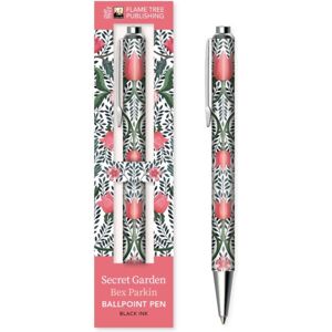 Flame Tree Publishing Bex Parkin: Secret Garden Boxed Decorative Ballpoint Pen Flame Tree Publishing Bex Parkin: Secret Garden Boxed Decorative Ballpoint Pen