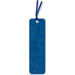 Flame Tree Publishing Vincent Van Gogh: The Starry Night Artisan Art Vegan Leather Bookmarks (Pack Of 10) Flame Tree Publishing Vincent Van Gogh: The Starry Night Artisan Art Vegan Leather Bookmarks (Pack Of 10)