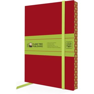 Flame Tree Publishing Ruby Red Artisan Paperback Notebook Flame Tree Publishing Ruby Red Artisan Paperback Notebook