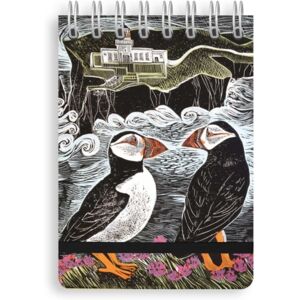 Flame Tree Publishing Angela Harding: Fair Isle Puffins (Spiral Bound Pocket Notebook) Flame Tree Publishing Angela Harding: Fair Isle Puffins (Spiral Bound Pocket Notebook)