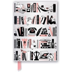 Flame Tree Publishing Moomin Bookshelves: Pink & Silver (Foiled Journal) Flame Tree Publishing Moomin Bookshelves: Pink & Silver (Foiled Journal)