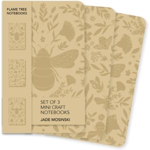 Flame Tree Publishing Jade Mosinski Set Of 3 Mini Craft Notebooks Flame Tree Publishing Jade Mosinski Set Of 3 Mini Craft Notebooks