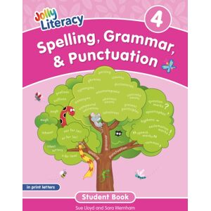 Jolly Learning Ltd Spelling, Grammar, & Punctuation Student Book 4 : In Print Letters (American English Edition) Jolly Learning Ltd Spelling, Grammar, & Punctuation Student Book 4 : In Print Letters (American English Edition)