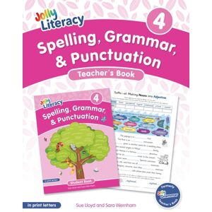 Jolly Learning Ltd Spelling, Grammar, & Punctuation Teacher’s Book 4 : In Print Letters (American English Edition) Jolly Learning Ltd Spelling, Grammar, & Punctuation Teacher’s Book 4 : In Print Letters (American English Edition)