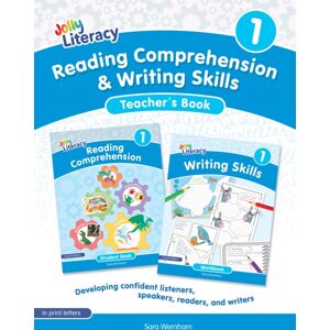 Jolly Learning Ltd Reading Comprehension & Writing Skills Teacher’s Book 1 : In Print Letters (American English Edition) Jolly Learning Ltd Reading Comprehension & Writing Skills Teacher’s Book 1 : In Print Letters (American English Edition)