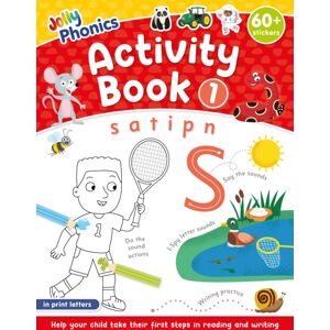 Jolly Learning Ltd Jolly Phonics Activity Book 1 : In Print Letters (American English Edition) Jolly Learning Ltd Jolly Phonics Activity Book 1 : In Print Letters (American English Edition)