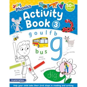 Jolly Learning Ltd Jolly Phonics Activity Book 3 : In Print Letters (American English Edition) Jolly Learning Ltd Jolly Phonics Activity Book 3 : In Print Letters (American English Edition)