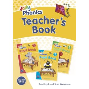 Jolly Learning Ltd Jolly Phonics Teacher'S Book : In Print Letters (British English Edition) Jolly Learning Ltd Jolly Phonics Teacher'S Book : In Print Letters (British English Edition)
