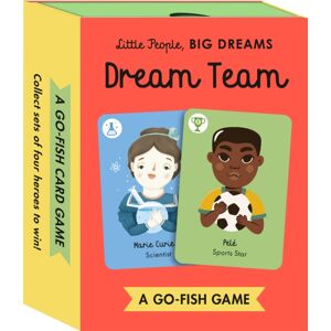 Quarto Publishing PLC Little People, Big Dreams Card Game: Dream Team : A Go-Fish Card Game Quarto Publishing PLC Little People, Big Dreams Card Game: Dream Team : A Go-Fish Card Game