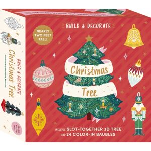 Quarto Publishing PLC Build & Decorate: Christmas Tree : Includes Slot Together 3d Tree & 24 Colour-In Baubles Quarto Publishing PLC Build & Decorate: Christmas Tree : Includes Slot Together 3d Tree & 24 Colour-In Baubles