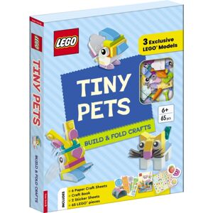 Michael O'Mara Books Ltd Lego® Books. Tiny Pets: Build And Fold Crafts (With 3 Exclusive Models, 65 Pieces, Craft Book, Craft Sheets And Stickers) Michael O'Mara Books Ltd Lego® Books. Tiny Pets: Build And Fold Crafts (With 3 Exclusive Models, 65 Pieces, Craft Book, Craft Sheets And Stickers)