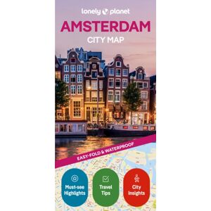 Lonely Planet Global Limited Lonely Planet Amsterdam City Map Lonely Planet Global Limited Lonely Planet Amsterdam City Map
