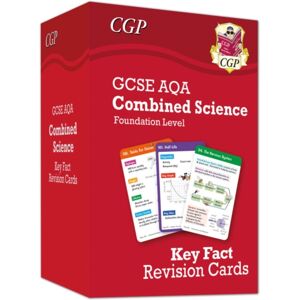 Coordination Group Publications Ltd (CGP) Gcse Combined Science Aqa Foundation Key Fact Revision Cards - Summary Cards For Quick Revision Coordination Group Publications Ltd (CGP) Gcse Combined Science Aqa Foundation Key Fact Revision Cards - Summary Cards For Quick Revision
