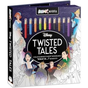 Bonnier Books Ltd Disney: Twisted Tales Colourmania Bonnier Books Ltd Disney: Twisted Tales Colourmania