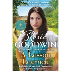 Zaffre A Lesson Learned : The Heartwarming Novel From Sunday Times seller Rosie Goodwin Zaffre A Lesson Learned : The Heartwarming Novel From Sunday Times seller Rosie Goodwin