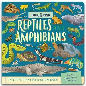 North Parade Publishing Look & Find : Reptiles And Amphibians North Parade Publishing Look & Find : Reptiles And Amphibians