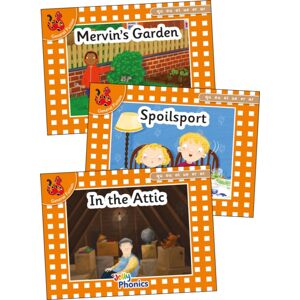 Jolly Learning Ltd Jolly Phonics Orange Level Readers Set 7 : In Precursive Letters (British English Edition) Jolly Learning Ltd Jolly Phonics Orange Level Readers Set 7 : In Precursive Letters (British English Edition)
