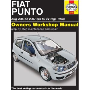 Haynes Publishing Group Fiat Punto Petrol (Aug 03 - 07) 03 To 07 Haynes Publishing Group Fiat Punto Petrol (Aug 03 - 07) 03 To 07