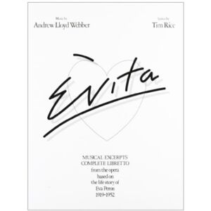 Hal Leonard Europe Limited Evita - Vocal Selections Hal Leonard Europe Limited Evita - Vocal Selections