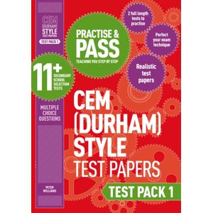 Trotman Indigo Publishing Limited Practise And Pass 11+ Cem Test Papers - Test Pack 1 Trotman Indigo Publishing Limited Practise And Pass 11+ Cem Test Papers - Test Pack 1