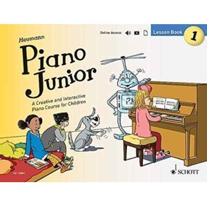 Schott Music Ltd Piano Junior - Lesson Book 1 : A Creative And Interactive Piano Course For Children Schott Music Ltd Piano Junior - Lesson Book 1 : A Creative And Interactive Piano Course For Children