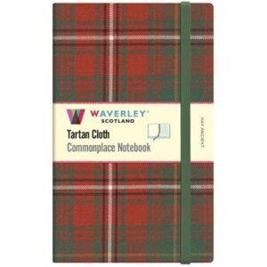 The Gresham Publishing Co. Ltd Waverley Tartan Commonplace Hay Ancient Large (21 X 13cm) Notebook The Gresham Publishing Co. Ltd Waverley Tartan Commonplace Hay Ancient Large (21 X 13cm) Notebook