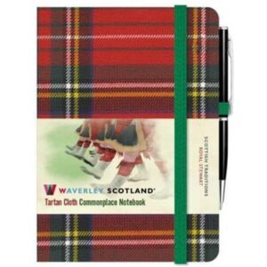 The Gresham Publishing Co. Ltd Waverley Tartan Cloth Commonplace Notebooks: Royal Stewart Tartan Cloth Mini Notebook With Pen The Gresham Publishing Co. Ltd Waverley Tartan Cloth Commonplace Notebooks: Royal Stewart Tartan Cloth Mini Notebook With Pen
