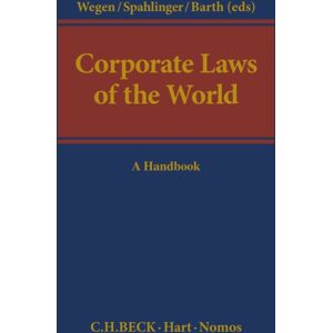 Bloomsbury Publishing PLC Corporate Laws Of The World : A Handbook Bloomsbury Publishing PLC Corporate Laws Of The World : A Handbook
