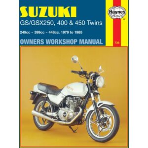 Haynes Manuals Inc Suzuki Gs/gsx250, 400 & 450 Twins (79 - 85) Haynes Repair Manual Haynes Manuals Inc Suzuki Gs/gsx250, 400 & 450 Twins (79 - 85) Haynes Repair Manual