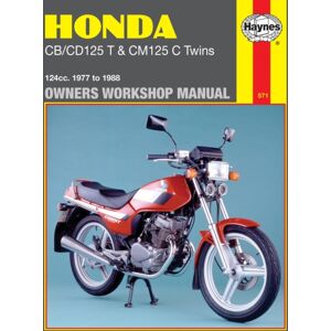 Haynes Manuals Inc Honda Cb/cd125t & Cm125c Twins (77 - 88) Haynes Manuals Inc Honda Cb/cd125t & Cm125c Twins (77 - 88)
