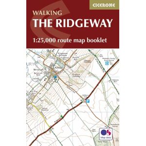 Cicerone Press The Ridgeway Map Booklet : 1:25,000 Os Route Mapping Cicerone Press The Ridgeway Map Booklet : 1:25,000 Os Route Mapping