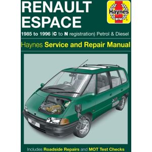 Haynes Manuals Inc Renault Espace Petrol & Diesel (85 - 96) C To N Haynes Manuals Inc Renault Espace Petrol & Diesel (85 - 96) C To N