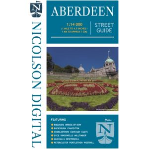 Nicolson Maps Nicolson Street Map Aberdeen (Card Cover) Nicolson Maps Nicolson Street Map Aberdeen (Card Cover)