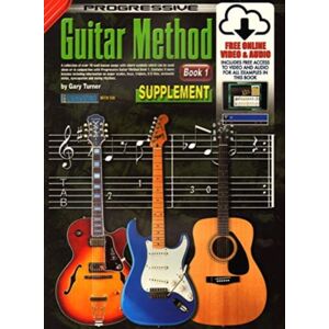 Learn to play publishing Progressive Guitar Method - Book 1 Supp. Songbook : With Poster Learn to play publishing Progressive Guitar Method - Book 1 Supp. Songbook : With Poster