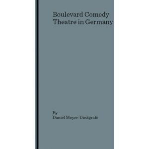 Cambridge Scholars Publishing Boulevard Comedy Theatre In Germany Cambridge Scholars Publishing Boulevard Comedy Theatre In Germany