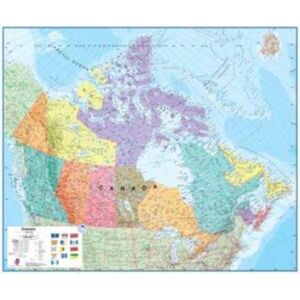 Maps International Ltd Canada Laminated Maps International Ltd Canada Laminated