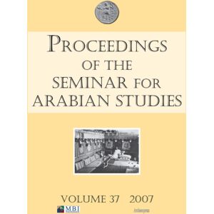Archaeopress Proceedings Of The Seminar For Arabian Studies Volume 38 2008 Archaeopress Proceedings Of The Seminar For Arabian Studies Volume 38 2008