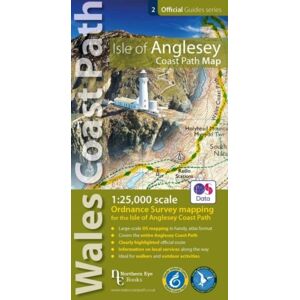 Northern Eye Books Isle Of Anglesey Coast Path Map : 1:25,000 Scale Ordnance Survey Mapping For The Entire Isle Of Anglesey Coast Path Northern Eye Books Isle Of Anglesey Coast Path Map : 1:25,000 Scale Ordnance Survey Mapping For The Entire Isle Of Anglesey Coast Path