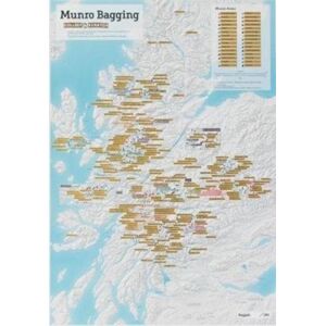 Maps International Ltd Munro Bagging Collect And Scratch Print Maps International Ltd Munro Bagging Collect And Scratch Print