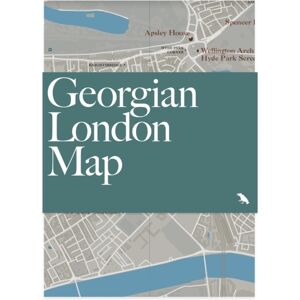 Blue Crow Media Georgian London Map : Guide To Georgian Architecture In London Blue Crow Media Georgian London Map : Guide To Georgian Architecture In London