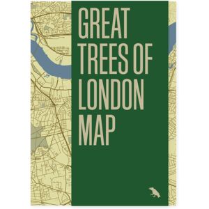 Blue Crow Media Great Trees Of London Map Blue Crow Media Great Trees Of London Map