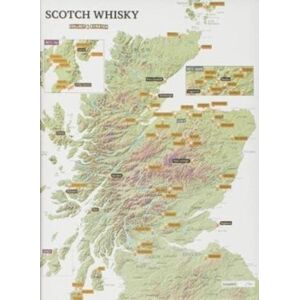 Maps International Ltd Whisky Distilleries Collect And Scratch Print Maps International Ltd Whisky Distilleries Collect And Scratch Print