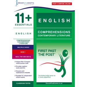 Eleven Plus Exams 11+ Essentials English Comprehensions: Contemporary Literature Book 1 Eleven Plus Exams 11+ Essentials English Comprehensions: Contemporary Literature Book 1